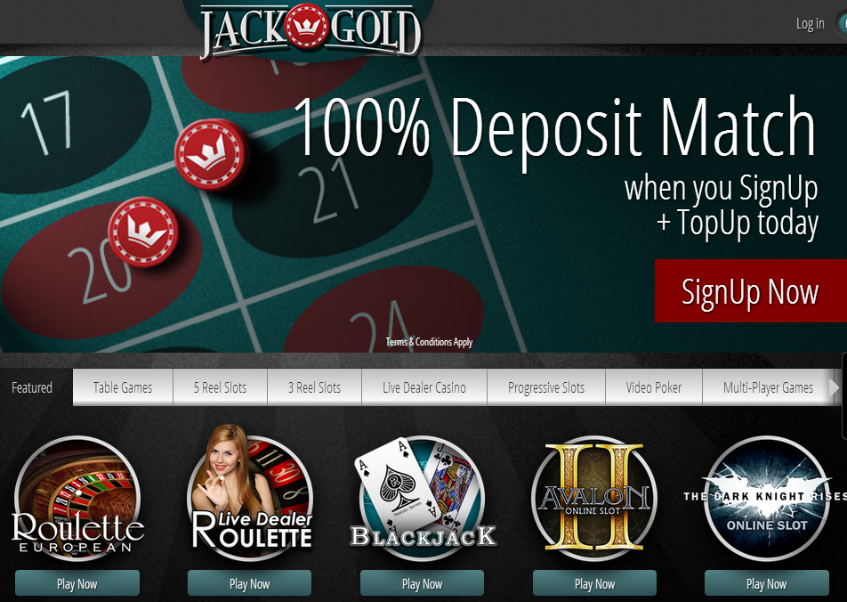 Jack Gold Casino Review