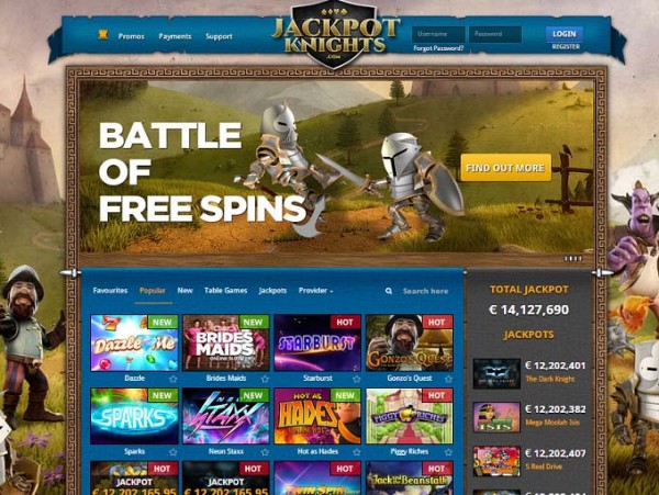 Jackpot Knights Casino
