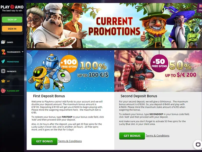Playamo Casino Review